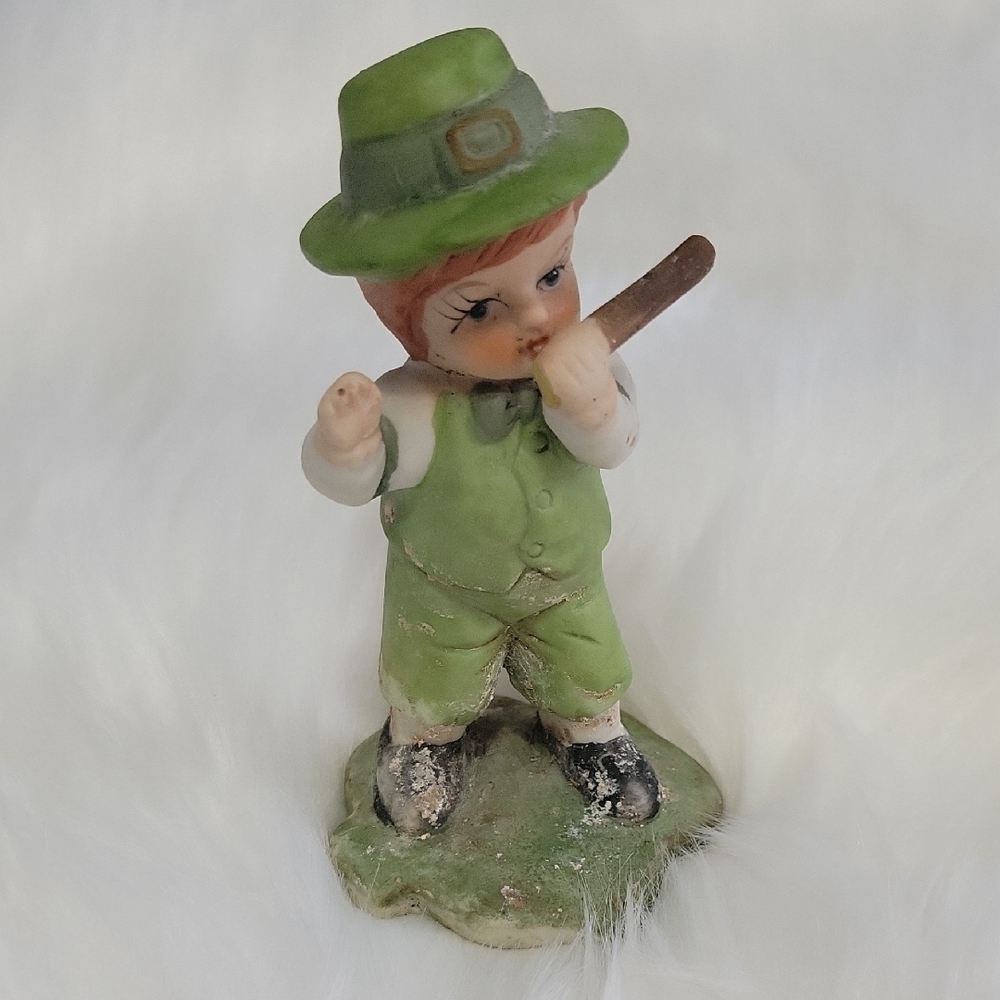Charming Green Figurine - Home Accent